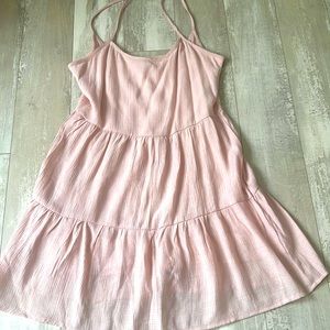 H&M | Baby Pink Mini Dress